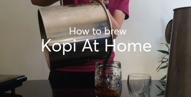 how to make kopi